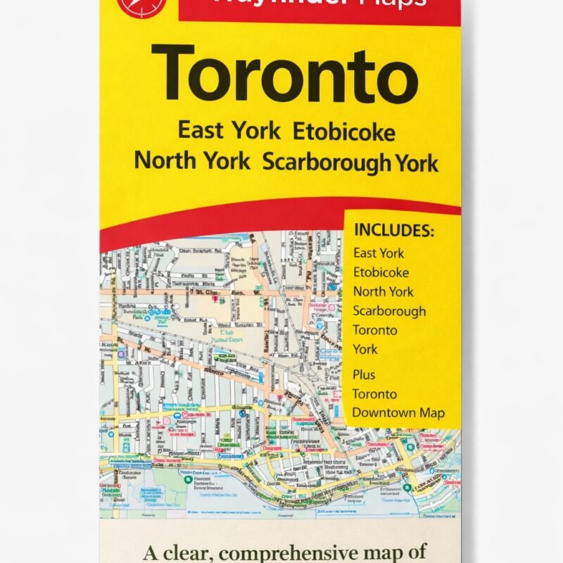 City map of Toronto