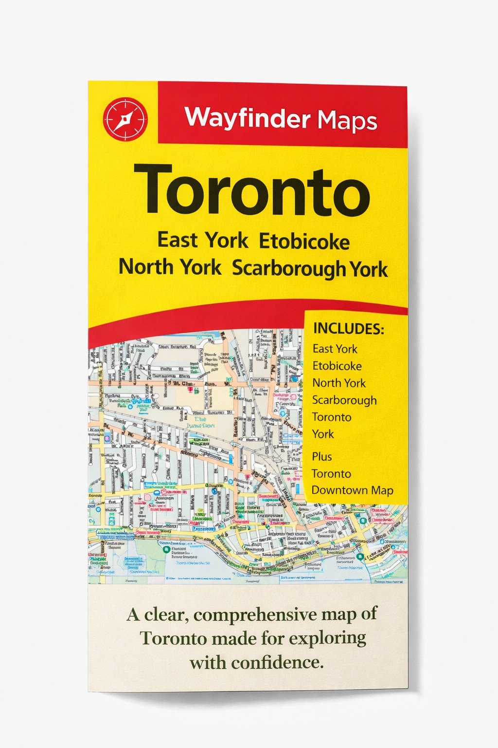 City map of Toronto
